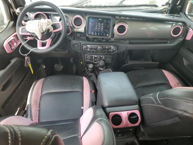 1C4HJXEN1NW245102 - 2022 JEEP WRANGLER U SAHARA BLACK photo 8