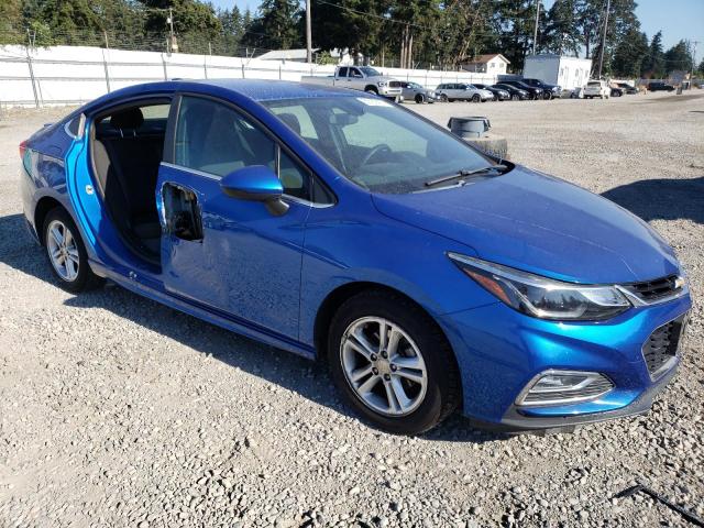 1G1BE5SMXH7112209 - 2017 CHEVROLET CRUZE LT BLUE photo 4