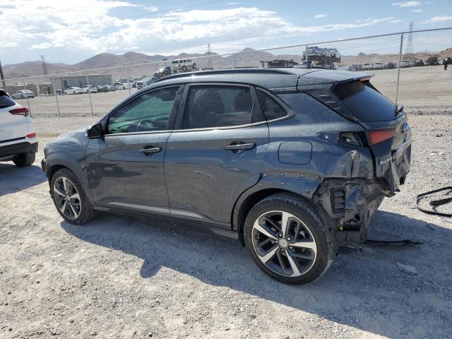 KM8K33A52MU709115 - 2021 HYUNDAI KONA LIMITED GRAY photo 2