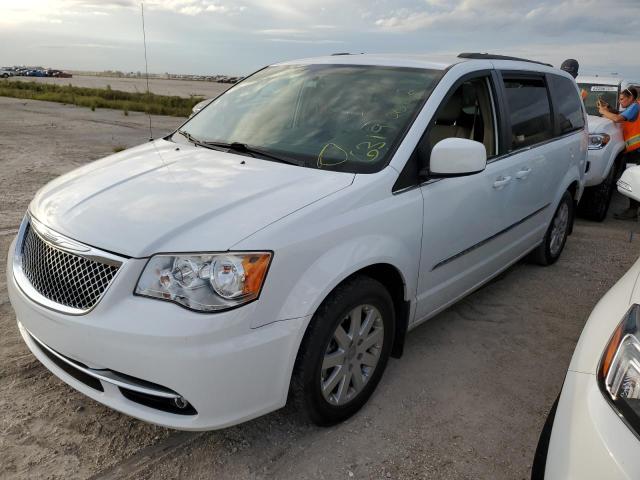 2C4RC1BG2ER333182 - 2014 CHRYSLER TOWN & COU TOURING WHITE photo 2