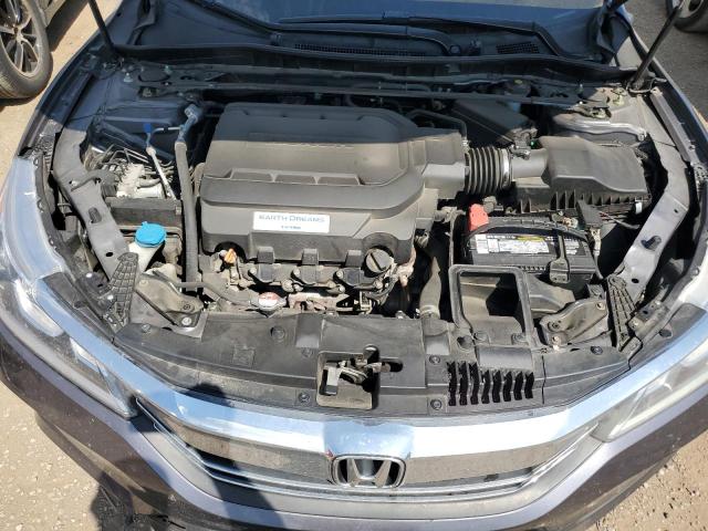 1HGCR3F85HA004487 - 2017 HONDA ACCORD EXL SILVER photo 11