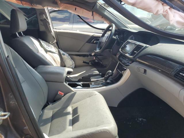 1HGCR3F85HA004487 - 2017 HONDA ACCORD EXL SILVER photo 7