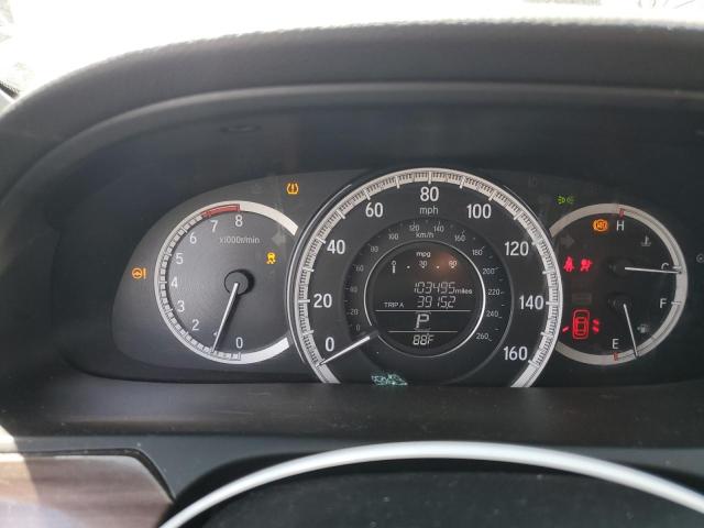 1HGCR3F85HA004487 - 2017 HONDA ACCORD EXL SILVER photo 9