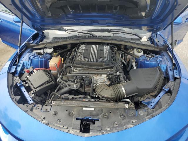 1G1FK1R6XJ0130007 - 2018 CHEVROLET CAMARO ZL1 BLUE photo 11