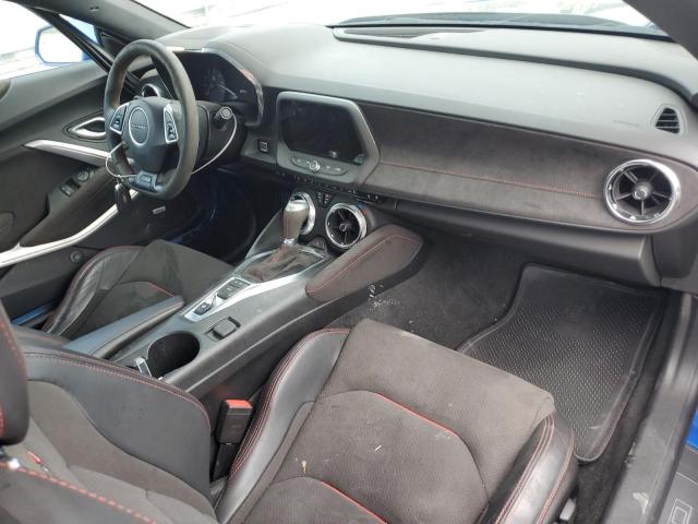 1G1FK1R6XJ0130007 - 2018 CHEVROLET CAMARO ZL1 BLUE photo 8