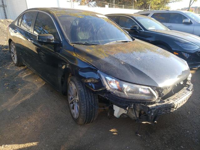 1HGCR2F81FA206203 - 2015 HONDA ACCORD EXL BLACK photo 1