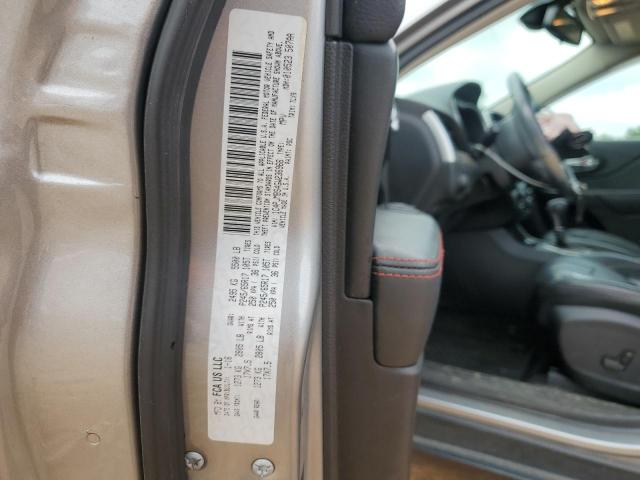 1C4PJMBS4GW236966 - 2016 JEEP CHEROKEE TRAILHAWK GRAY photo 12