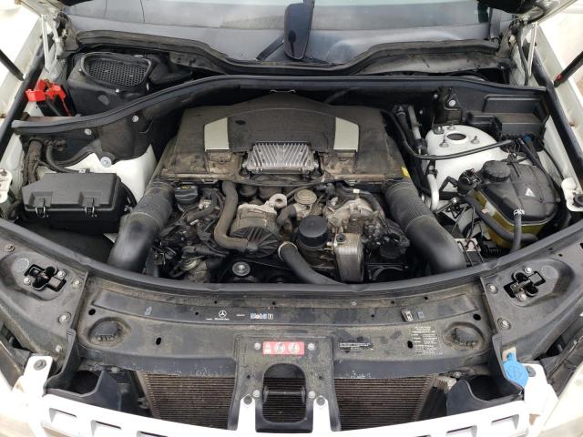 4JGBB8GBXBA687697 - 2011 MERCEDES-BENZ ML 350 4MATIC WHITE photo 12