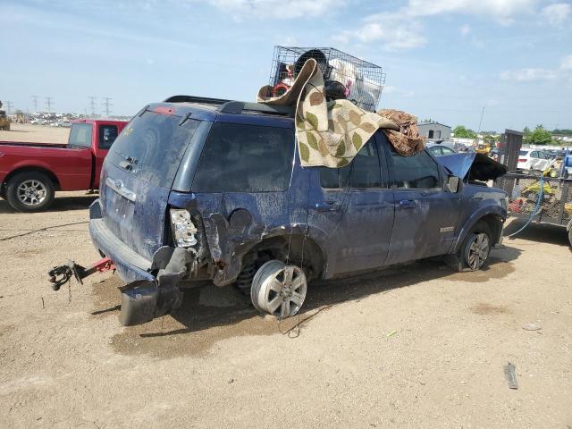 1FMEU73E38UA03906 - 2008 FORD EXPLORER XLT Կապույտ լուսանկար 3