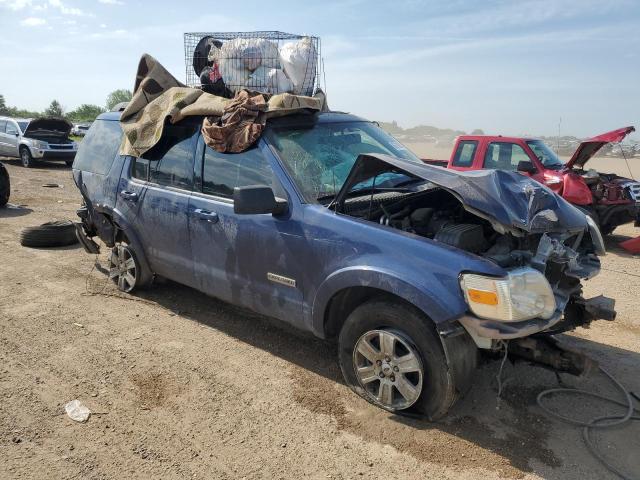 1FMEU73E38UA03906 - 2008 FORD EXPLORER XLT Կապույտ լուսանկար 4
