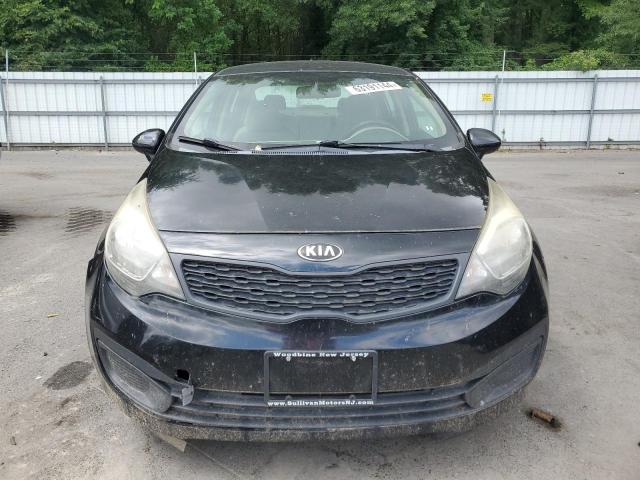 KNADM4A34E6402711 - 2014 KIA RIO LX BLACK photo 5