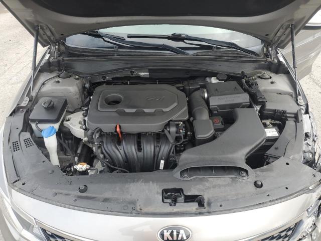 5XXGU4L38HG156975 - 2017 KIA OPTIMA EX GRAY photo 11
