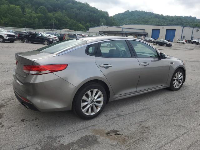 5XXGU4L38HG156975 - 2017 KIA OPTIMA EX GRAY photo 3