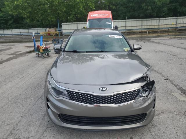5XXGU4L38HG156975 - 2017 KIA OPTIMA EX GRAY photo 5