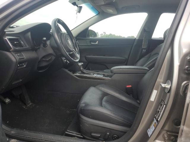 5XXGU4L38HG156975 - 2017 KIA OPTIMA EX GRAY photo 7