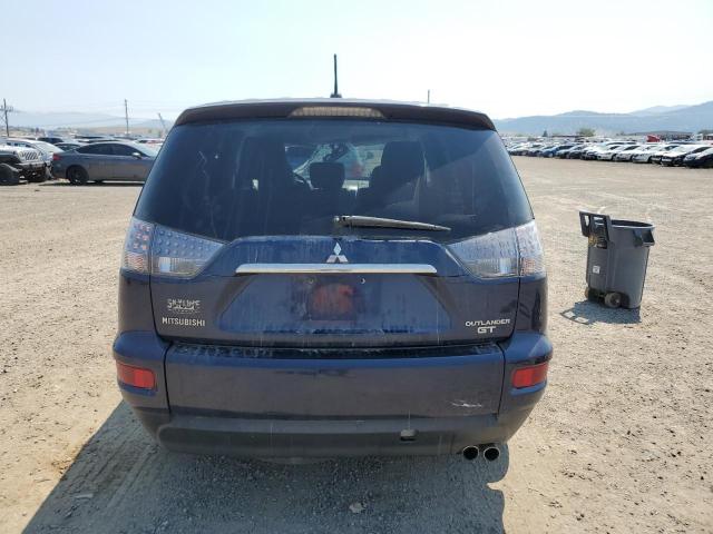 JA4JT5AX7DU013261 - 2013 MITSUBISHI OUTLANDER GT BLUE photo 6