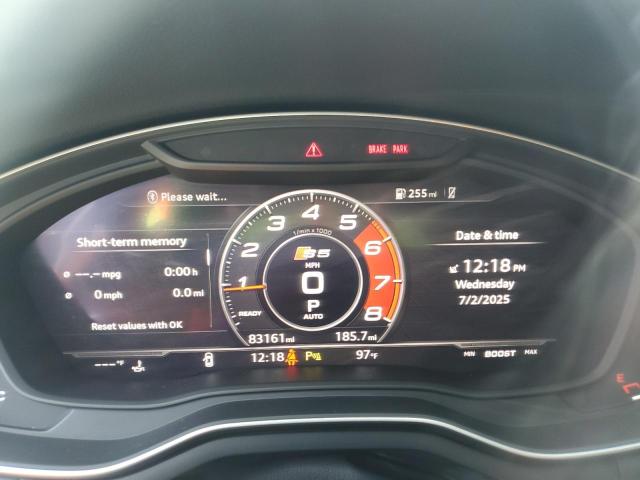 WAUC4CF5XKA005710 - 2019 AUDI S5 PRESTIGE WHITE photo 9