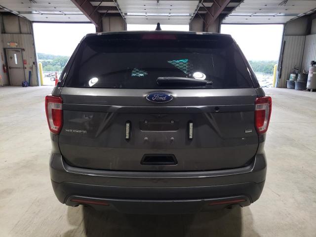 1FM5K8AR2GGB13232 - 2016 FORD EXPLORER POLICE INTERCEPTOR GRAY photo 6