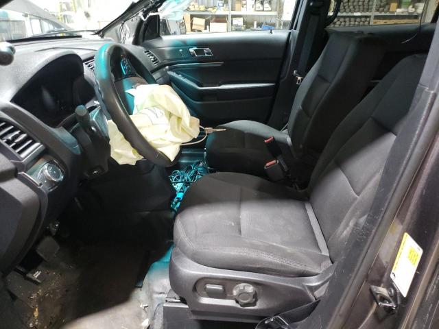 1FM5K8AR2GGB13232 - 2016 FORD EXPLORER POLICE INTERCEPTOR GRAY photo 7