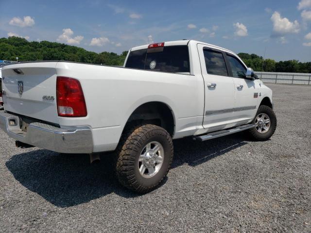 3D7UT2CL8AG121582 - 2010 DODGE RAM 2500 WHITE photo 3