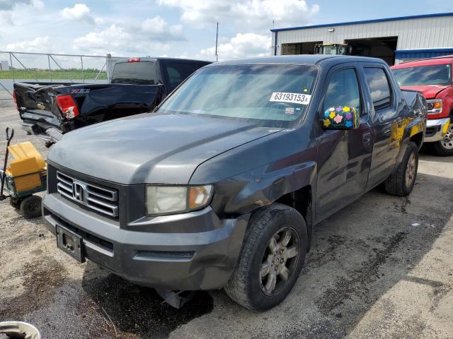 2HJYK16477H544106 - 2007 HONDA RIDGELINE RTS GRAY photo 1