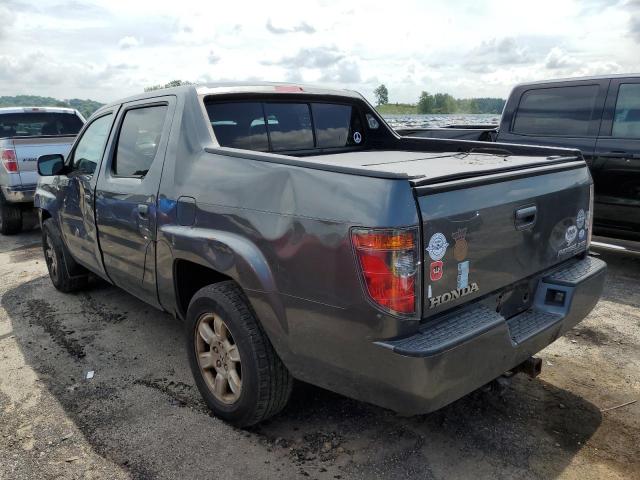 2HJYK16477H544106 - 2007 HONDA RIDGELINE RTS GRAY photo 2