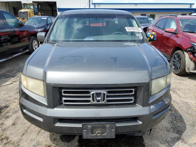 2HJYK16477H544106 - 2007 HONDA RIDGELINE RTS GRAY photo 5