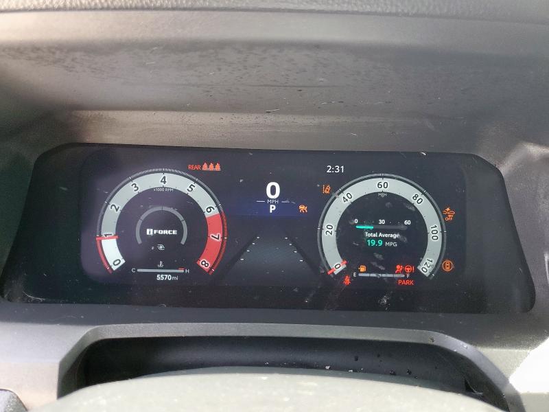 3TMLB5JN0SM119858 - 2025 TOYOTA TACOMA DOUBLE CAB 橙色 照片 9