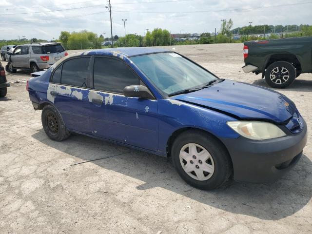 2HGES16385H604682 - 2005 HONDA CIVIC DX VP 蓝色 照片 4