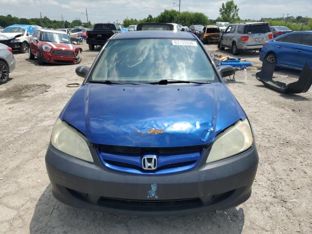 2HGES16385H604682 - 2005 HONDA CIVIC DX VP 蓝色 照片 5