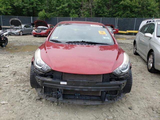 5NPDH4AE0FH648798 - 2015 HYUNDAI ELANTRA SE RED photo 5