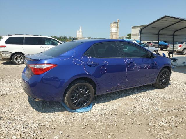 5YFBURHE8GP380397 - 2016 TOYOTA COROLLA L BLUE photo 3