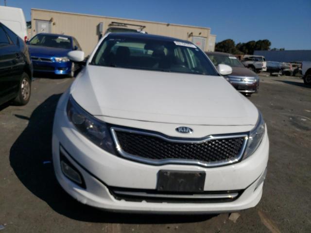 5XXGR4A67FG367192 - 2015 KIA OPTIMA SX WHITE photo 5