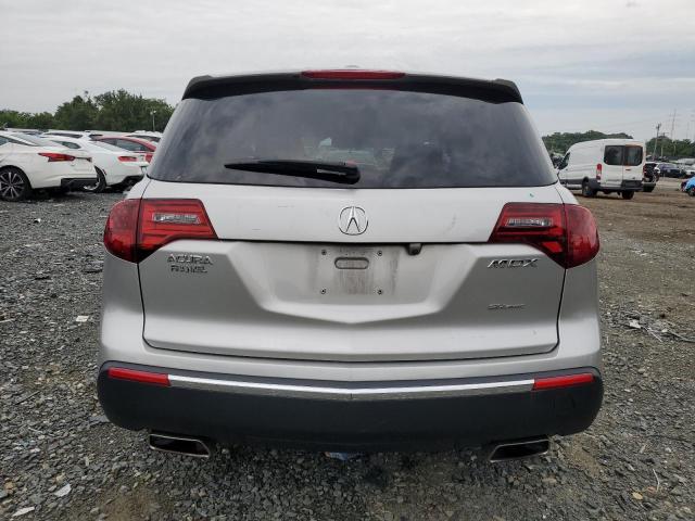 2HNYD2H69CH545488 - 2012 ACURA MDX ADVANCE SILVER photo 6