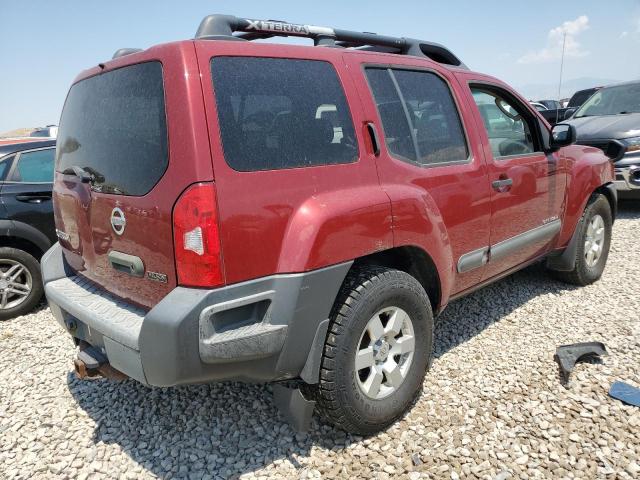 5N1AN08W05C641472 - 2005 NISSAN XTERRA OFF ROAD BURGUNDY photo 3