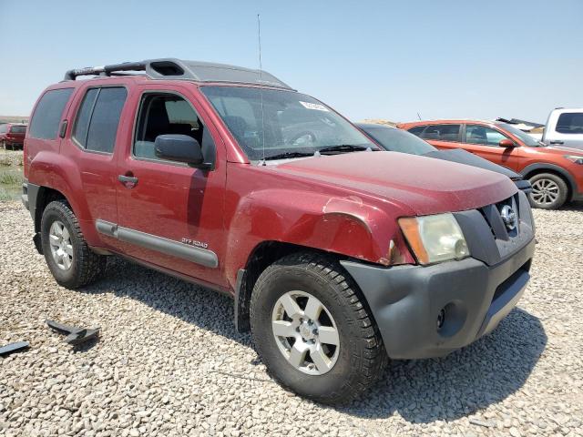 5N1AN08W05C641472 - 2005 NISSAN XTERRA OFF ROAD BURGUNDY photo 4