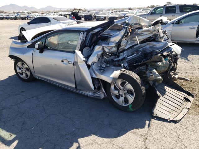 2HGFB2F52DH589767 - 2013 HONDA CIVIC LX SILVER photo 2