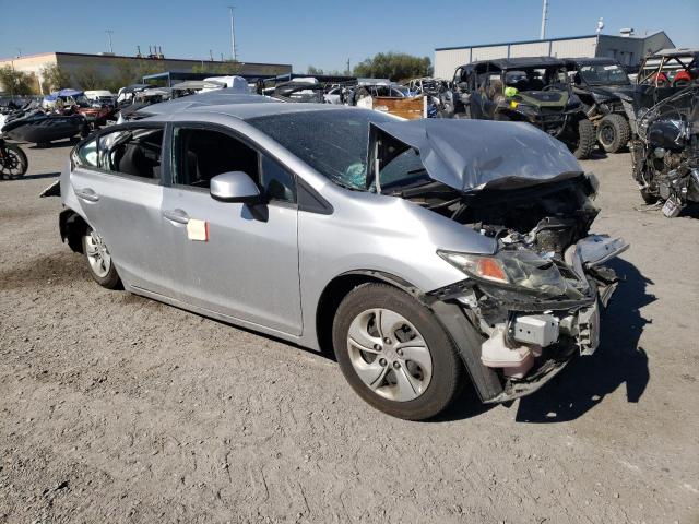 2HGFB2F52DH589767 - 2013 HONDA CIVIC LX SILVER photo 4