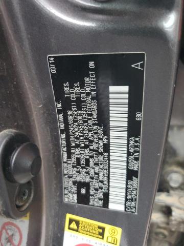 5TDJKRFH9ES032448 - 2014 TOYOTA HIGHLANDER XLE Boz foto 12