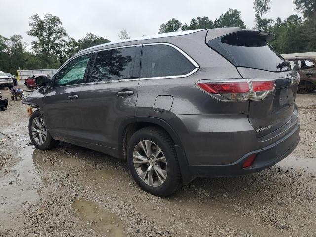 5TDJKRFH9ES032448 - 2014 TOYOTA HIGHLANDER XLE Boz foto 2