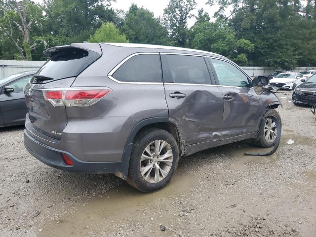 5TDJKRFH9ES032448 - 2014 TOYOTA HIGHLANDER XLE Boz foto 3