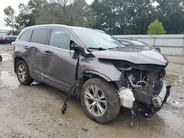 5TDJKRFH9ES032448 - 2014 TOYOTA HIGHLANDER XLE Boz foto 4