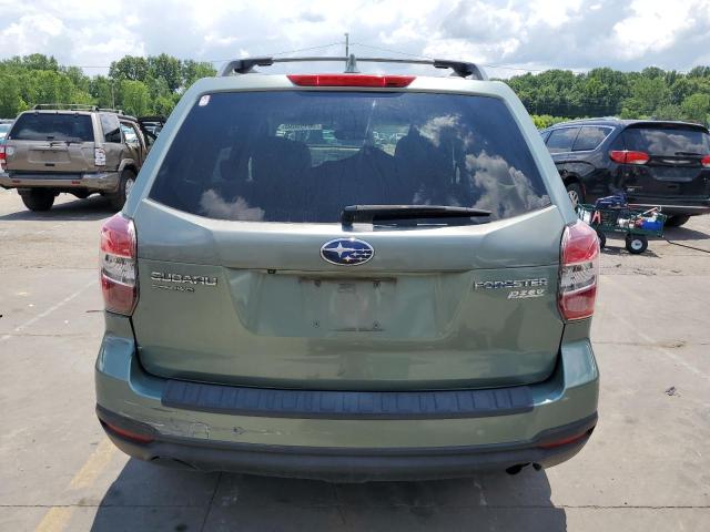 JF2SJADC8GH429772 - 2016 SUBARU FORESTER 2.5I PREMIUM GREEN photo 6