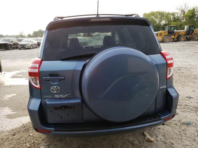 2T3BF4DV8AW061596 - 2010 TOYOTA RAV4 BLUE photo 6