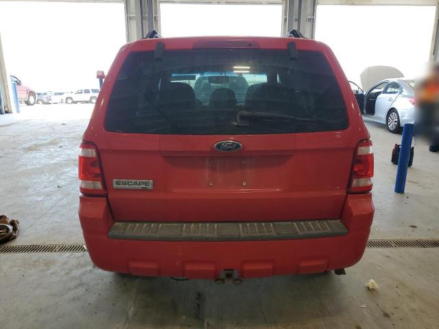 1FMCU03G19KB13253 - 2009 FORD ESCAPE XLT RED photo 6