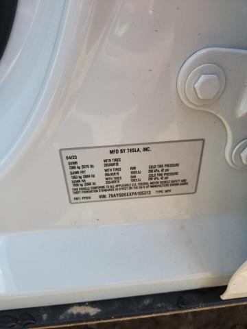 7SAYGDEEXPA105313 - 2023 TESLA MODEL Y WHITE photo 12