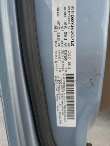 2C4RC1CG6DR647219 - 2013 CHRYSLER TOWN & COU TOURING L BLUE photo 14