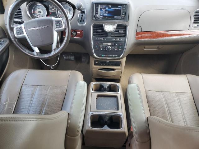 2C4RC1CG6DR647219 - 2013 CHRYSLER TOWN & COU TOURING L BLUE photo 8