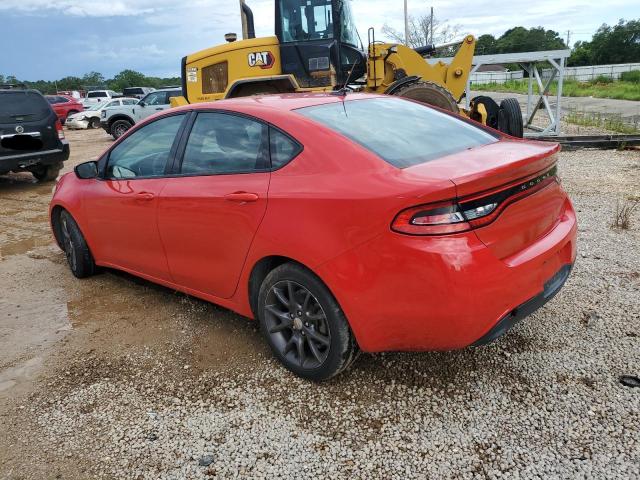 1C3CDFAAXGD625007 - 2016 DODGE DART SE RED photo 2