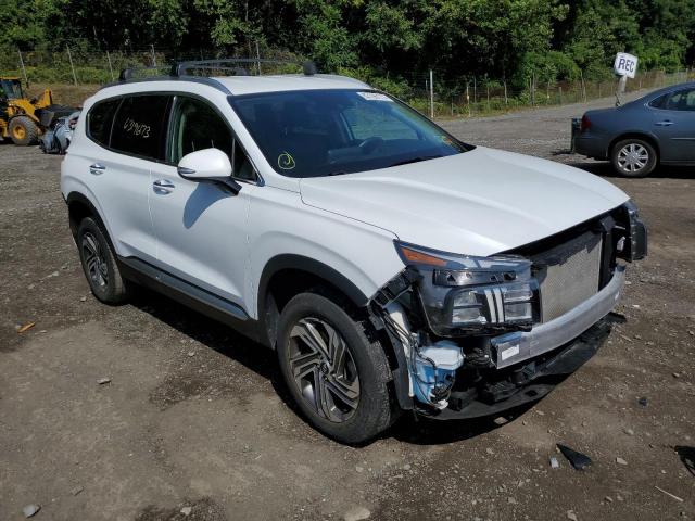 5NMS6DAJ7MH316085 - 2021 HYUNDAI SANTA FE SEL WHITE photo 4